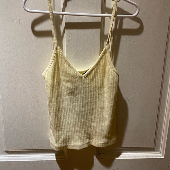 Brandy Melville Tops - RARE BRANDY yellow tank